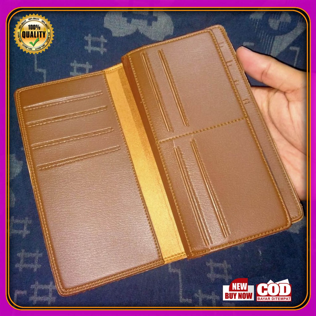 Dompet lipat Panjang Pria Premuim AMT CLOTH'S bayar di tempat