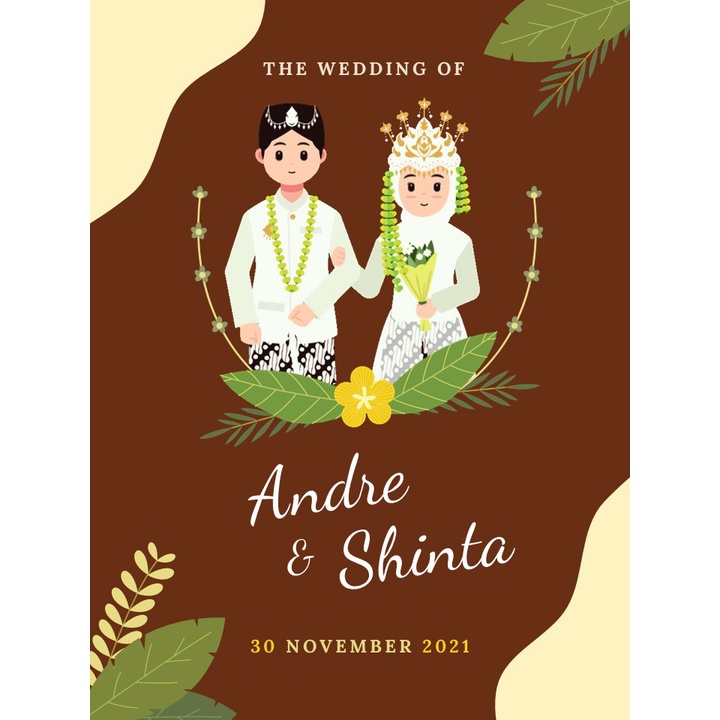 Undangan Digital Video Pernikahan Animasi TEMA-07