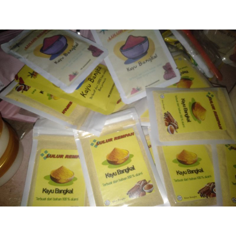 lulur kayu bangkal