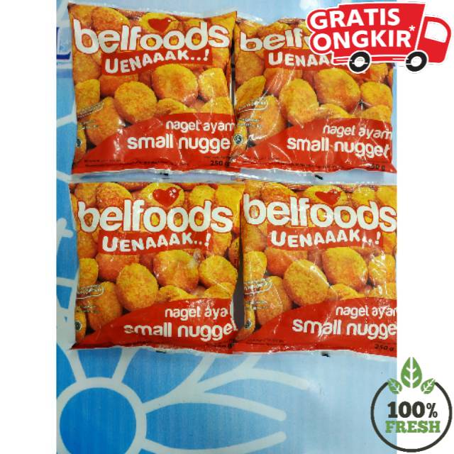 

[PASTI FRESH] NAGET AYAM / NUGGET SMALL 250gr
