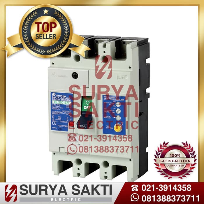 ELCB SHIHLIN BL250-SN / 4Pole ELCB