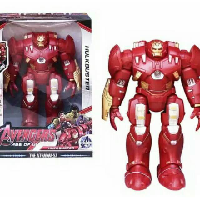 Mainan anak robot avengers robot ironman
