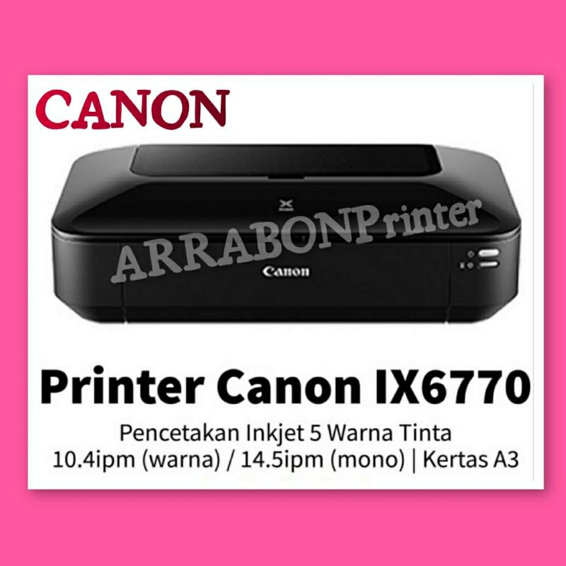 Printer Canon a3 ix6770 / ix 6770