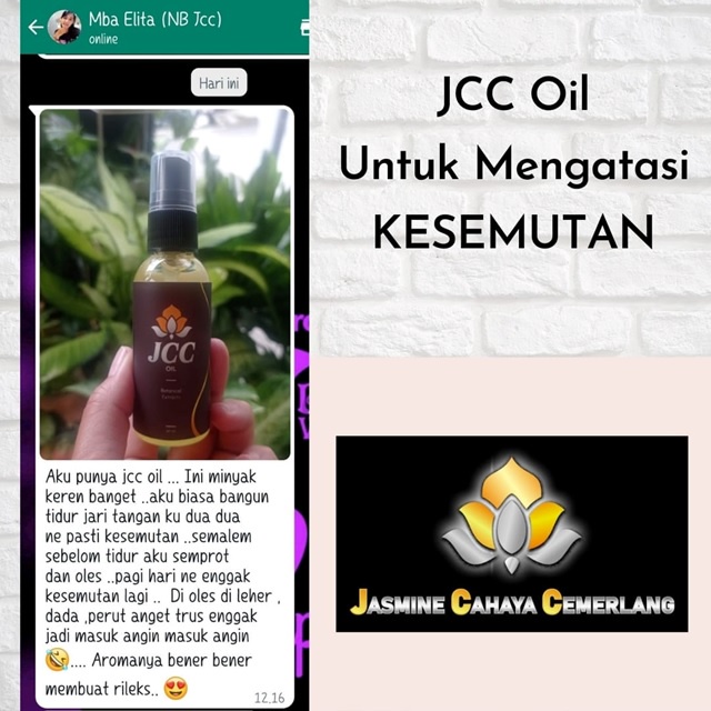 Minyak Balur JCC Oil Herbal Healing Berkhasiat Original Bali Kemasan Baru (515)