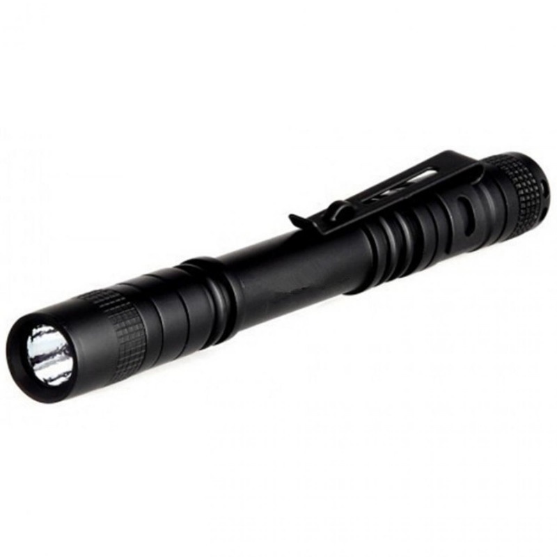 Senter Camping Flashlight Cree Q5 600 Lumens Hitam