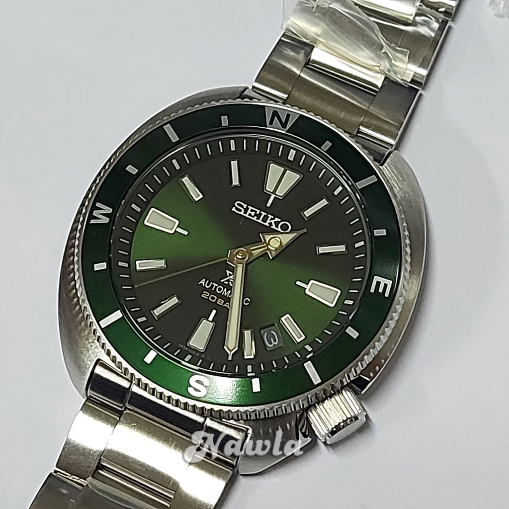 Seiko Prospex SRPH15K1 Tortoise Sapphire Green - Jam Tangan Pria SRPH15