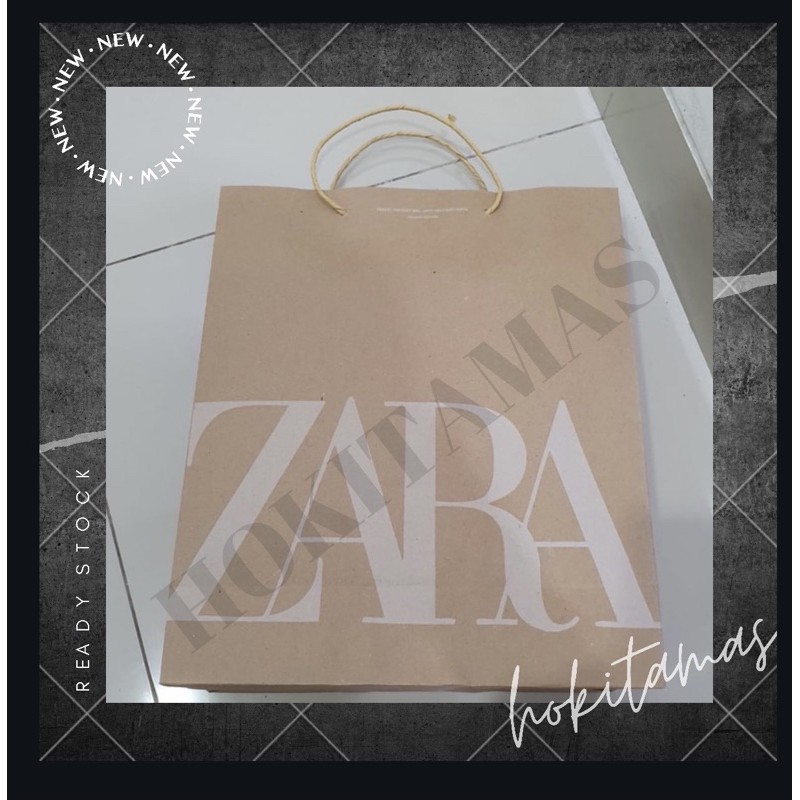 PAPERBAG Z*RA SIZE MEDIUM (KHUSUS PEMBELIAN TAS ZR) BELI SATUAN TIDAK DIPROSES