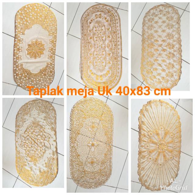 Taplak Meja Karet uk 40cm x 83cm