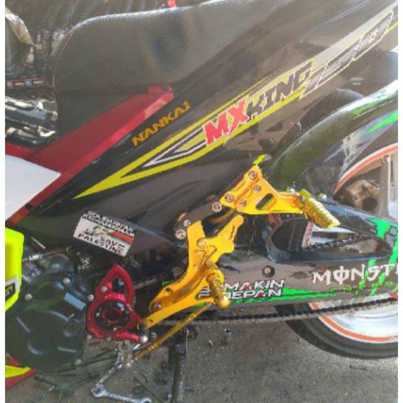 Underbone Mx New 135, Mx King 150 Foot Step Underbone Jupiter Mx New 135,MX King 150 Model M Sato