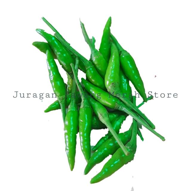 Cabe rawit hijau  cabe rawit ijo 1/2 kg