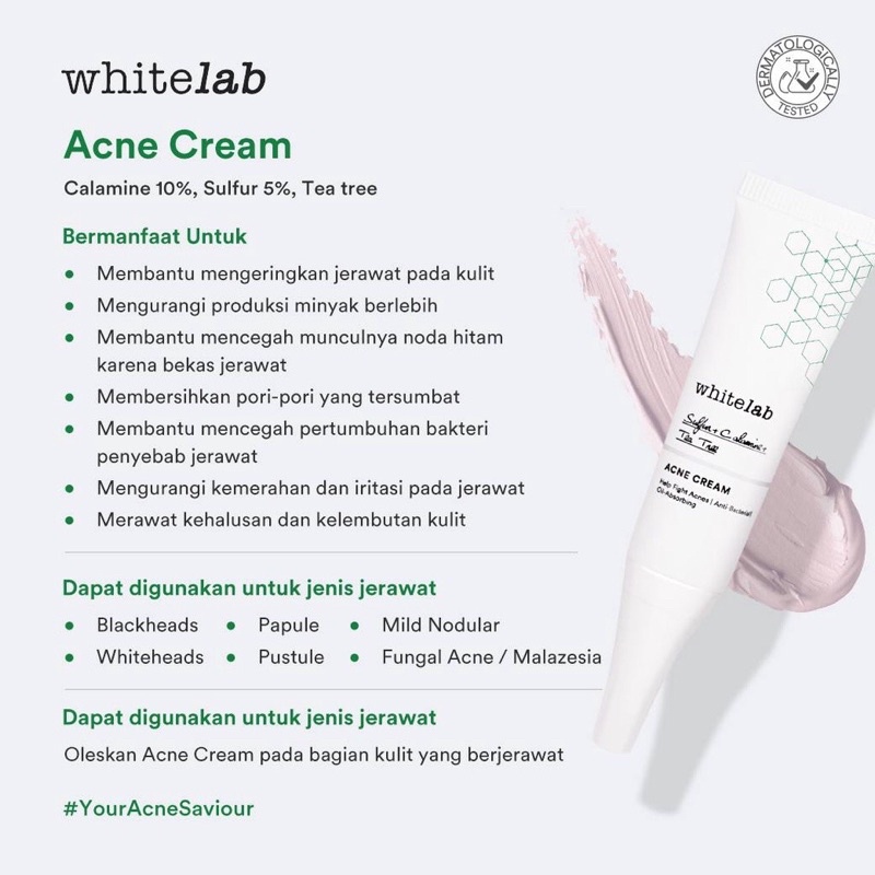 Whitelab Acne Cream 10ML