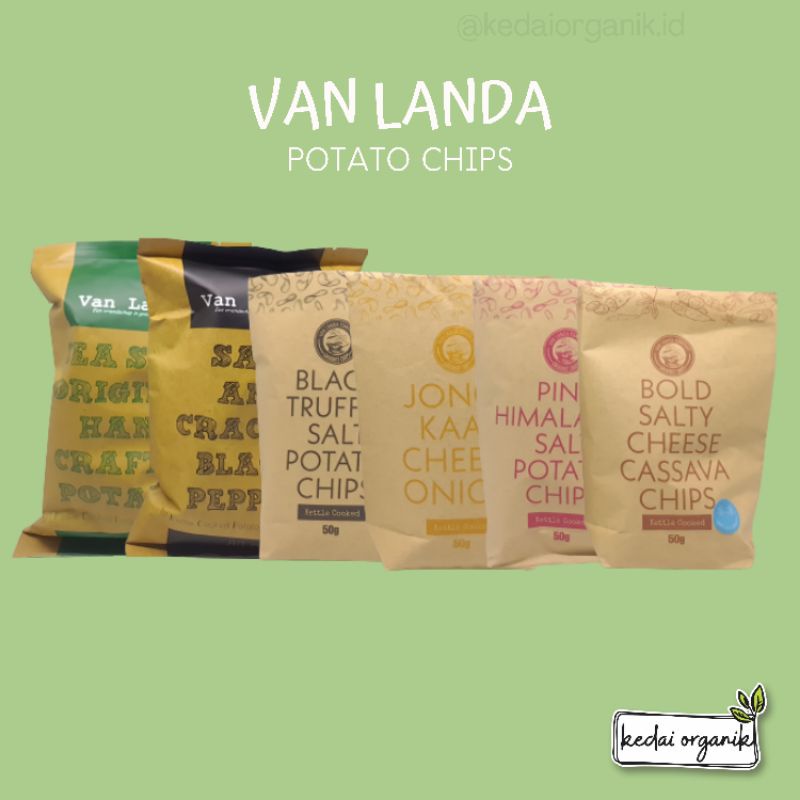 

Van Landa Potato Chips / Van Landa Kripik Kentang Non MSG Natural