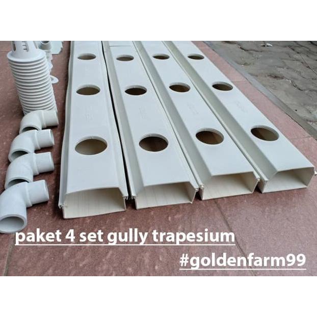 paling diminati] Gully / Talang trapesium hidroponik harga terjangkau