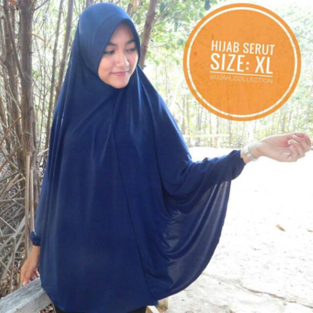 SERUT XL || HIJAB SERUT JOKOWI JUMBO UKURAN XL || GROSIR HIJAB SEMARANG