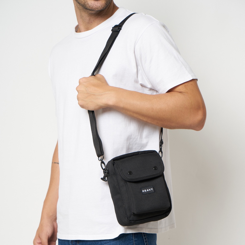 Heavy Sling bag Siggler Kanfas Premium Pouch - Tas Selempang Pria - Shoulder Bag