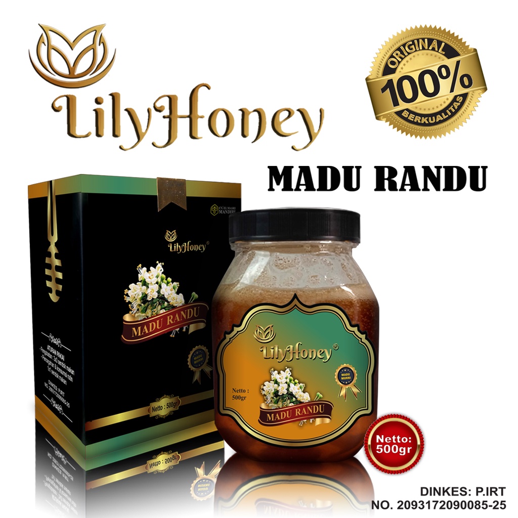 

JUAL MADU INFEKSI PENCERNAAN / MADU MURNI LILY HONEY RANDU MADU ASLI ELMASRI 500gr