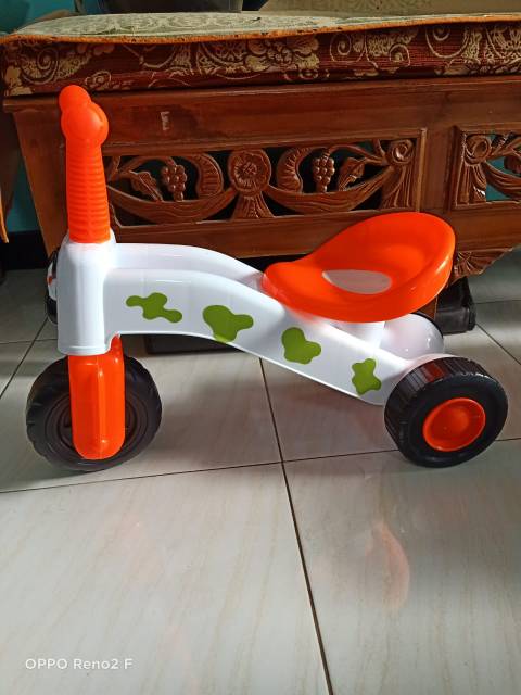 Mainan motor dorong TRICYCLE HAPPY COW / mainan sepeda dorong bentuk sapi lucu super bagus dan murah