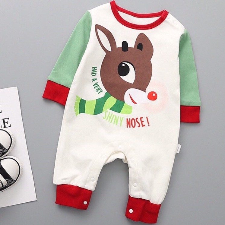 BAJU NATAL ANAK / SETELAN NATAL | COSTUME NATAL | JUMPSUIT CHRISTMAS