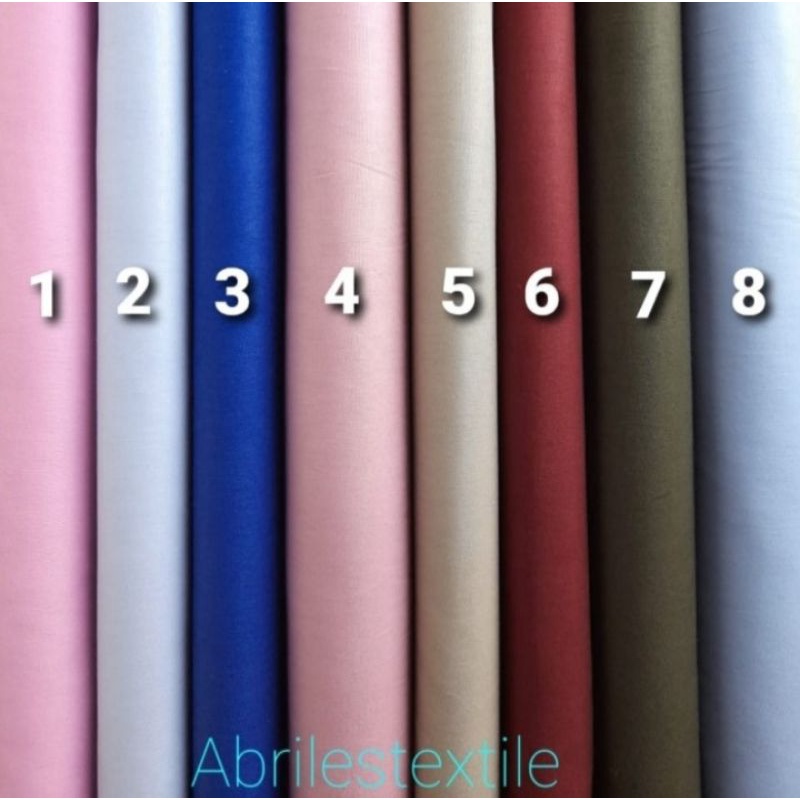 katun rami/linen rami/katun polos/linen