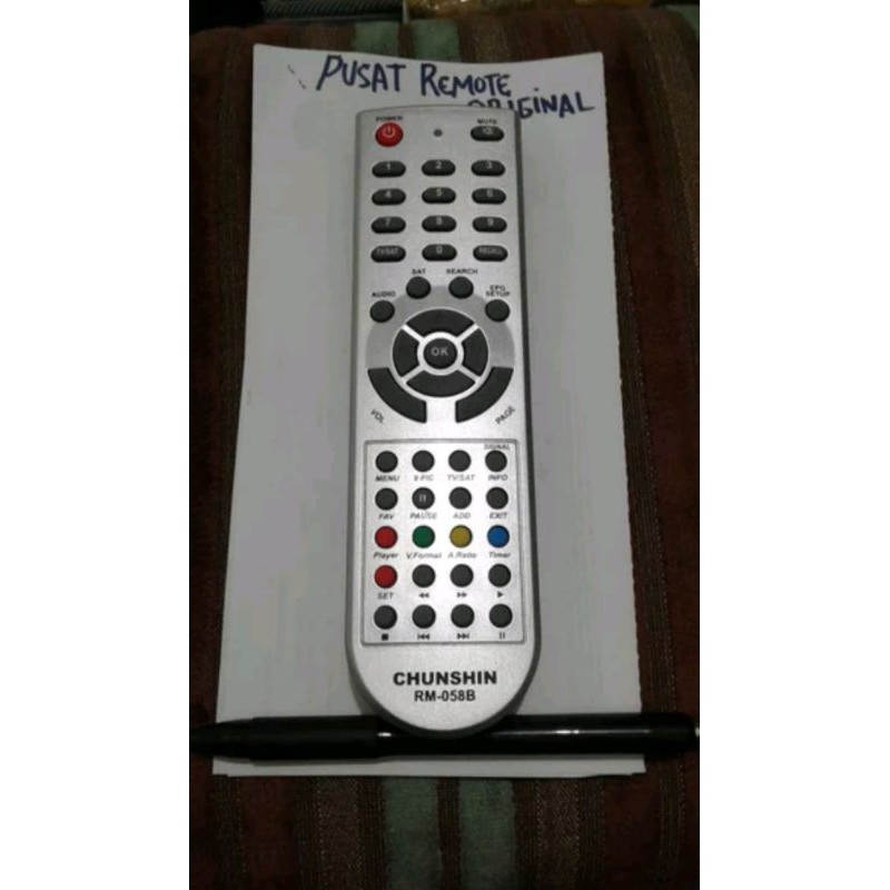 REMOTE REMOT MATRIX RECEIVER PARABOLA MULTI UNIVERSAL TANPA SETTING
