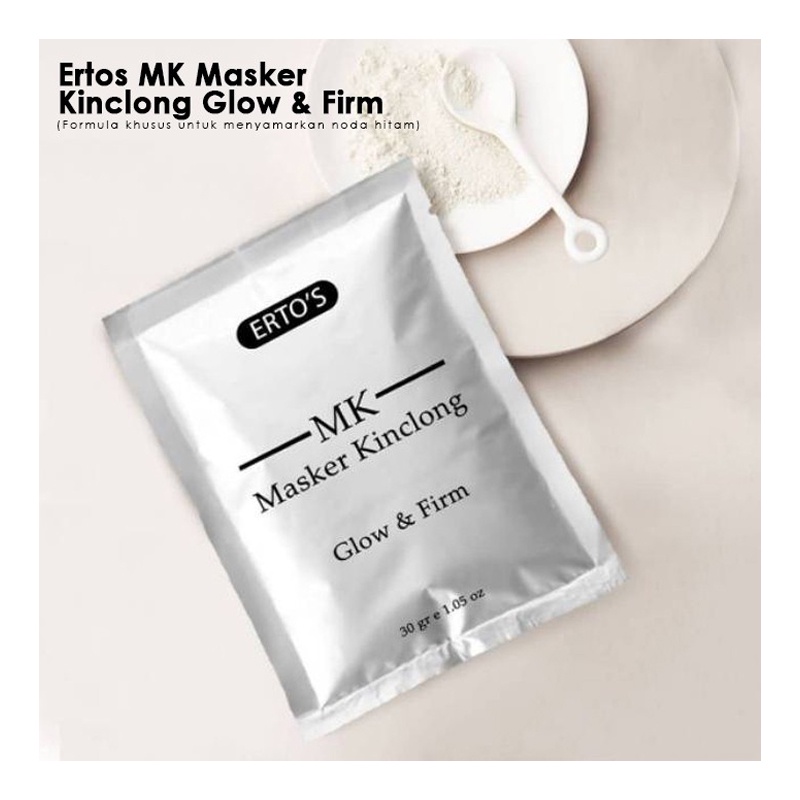 Ertos MK Erto's Masker Kinclong Glow &amp; Firm Masker Muka Kinclong 100% ORIGINAL TERDAFTAR BPOM