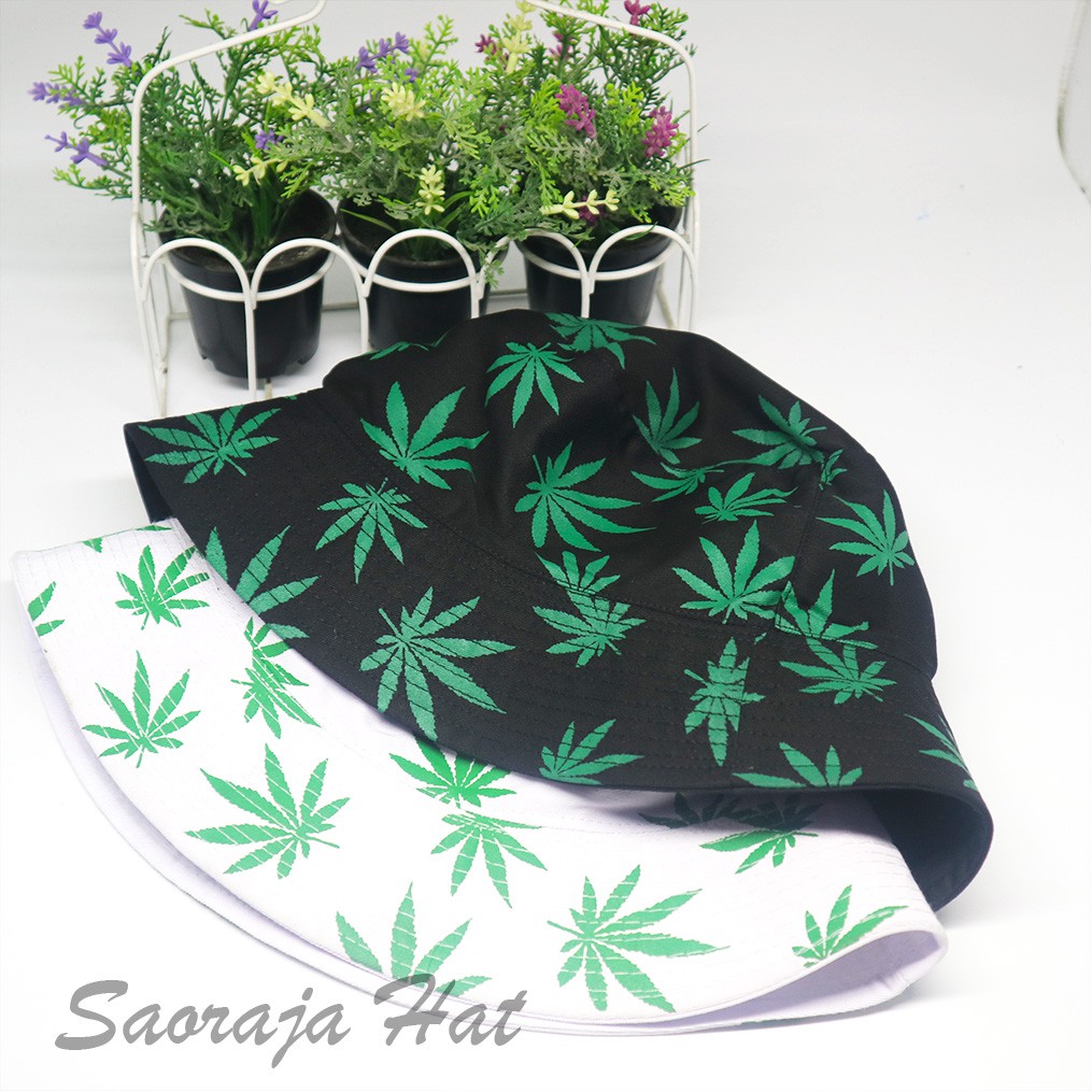 TOPI BUCKET MOTIF RASTA UNTUK PRIA DAN WANITA BAHAN AMERICAN DRILL