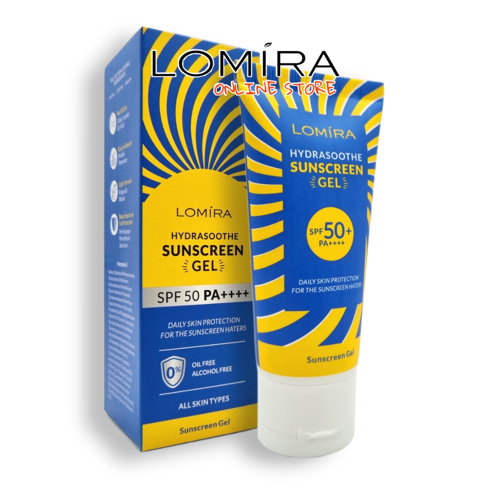 ❤ FLEURI ❤ SUNSCREEN LOMIRA SPF 50 - TERDAFTAR BPOM - LOMIRA SUNSCREEN GEL - SUNBLOCK MURAH - SUN BLOCK LOMIRA