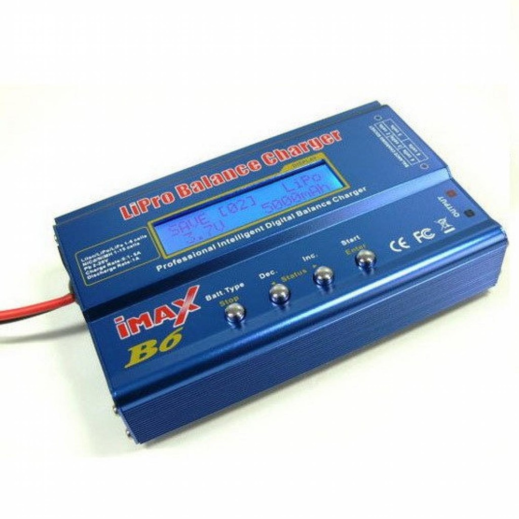 IMAX B6 Charger Baterai LiPo Li-ion Polymer 80W