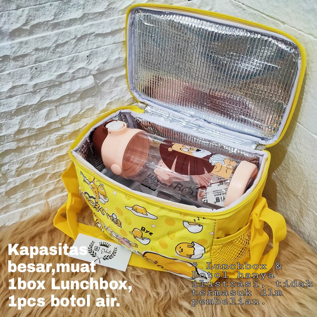 Lunch bag Tas bekal Insulated lunch bag seri SANRIO Kualitas Premium