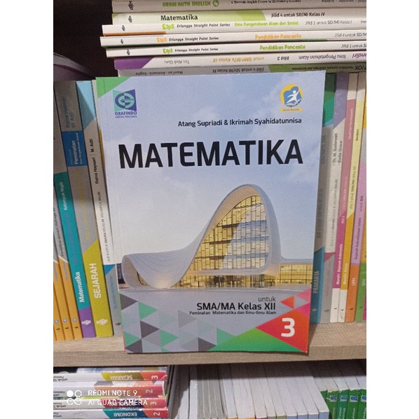 Jual New Produk Buku Matematika Peminatan Kelas Xii Revisi Grafindo Shopee Indonesia 8406