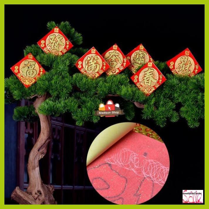 

STICKERWALL- STIKER FU KAIN BELUDRU KECIL MURAH STICKER FUK HOKI MERAH GOLD EMAS - KECIL -ASLIIII.