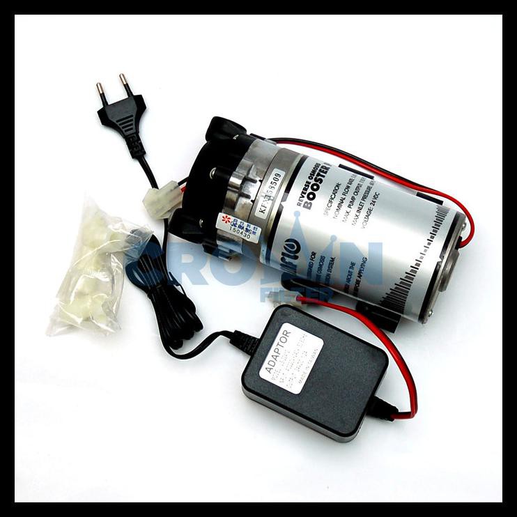 Cuci Gudang Kemflo 24V Ro Booster Pump + Adaptor
