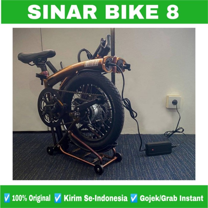 Sepeda Lipat Listrik Ukuran 16 Inch E Bike UNITED E TRIFOLD Electric