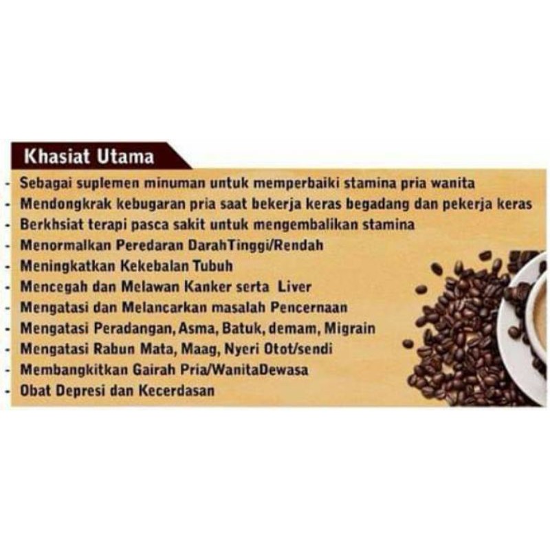 

KOPI HERBAL MUSTALI (KHM) KOPI LANANG UNTUK IMUN