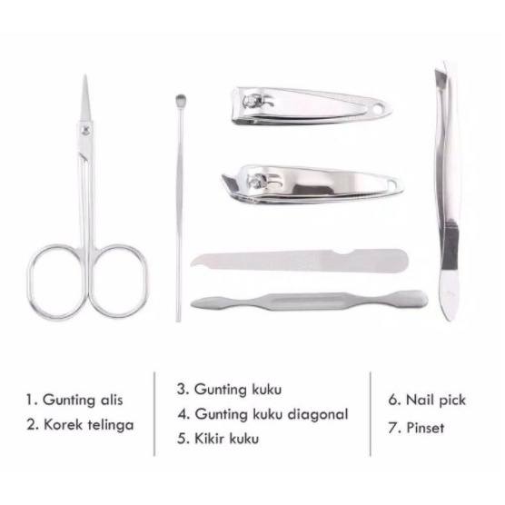 Menicure Set / Gunting Kuku ( Good Quality )