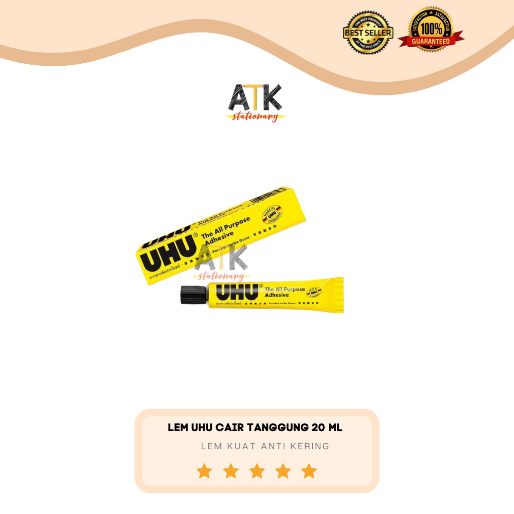 

Lem UHU Cair 20 ML atk