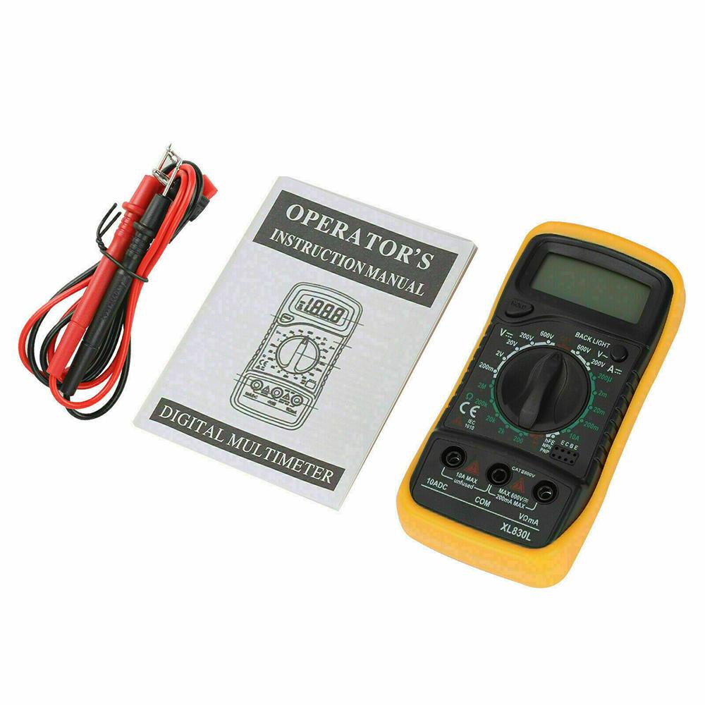 Multimeter Digital Nanas New XL830L AC DC OHM Ammeter