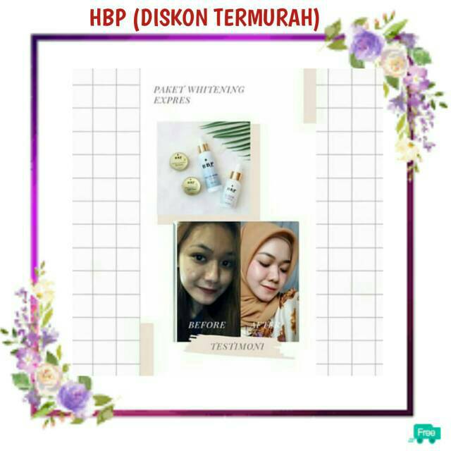PEMUTIH WAJAH *WHITENING EXPRESS HBP*  / SKINCARE / PEMUTIH WAJAH / zamorastore / skinhbpoffc
