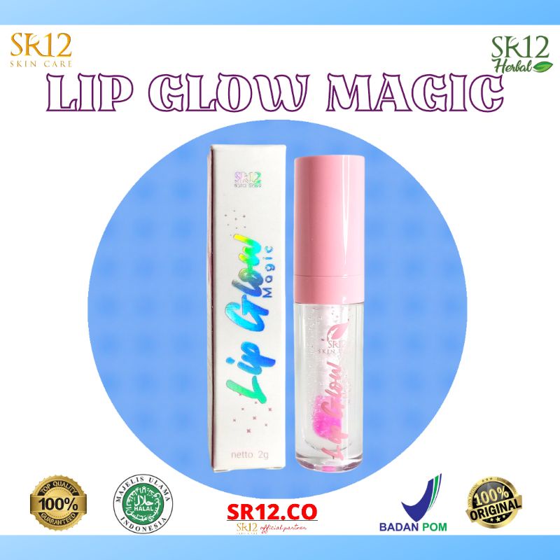 Lip glow sr12 Lip gloss 2 gram Lipglos Lipgloss bening Lip glow serum lip glow oil Lip korea Lip kor