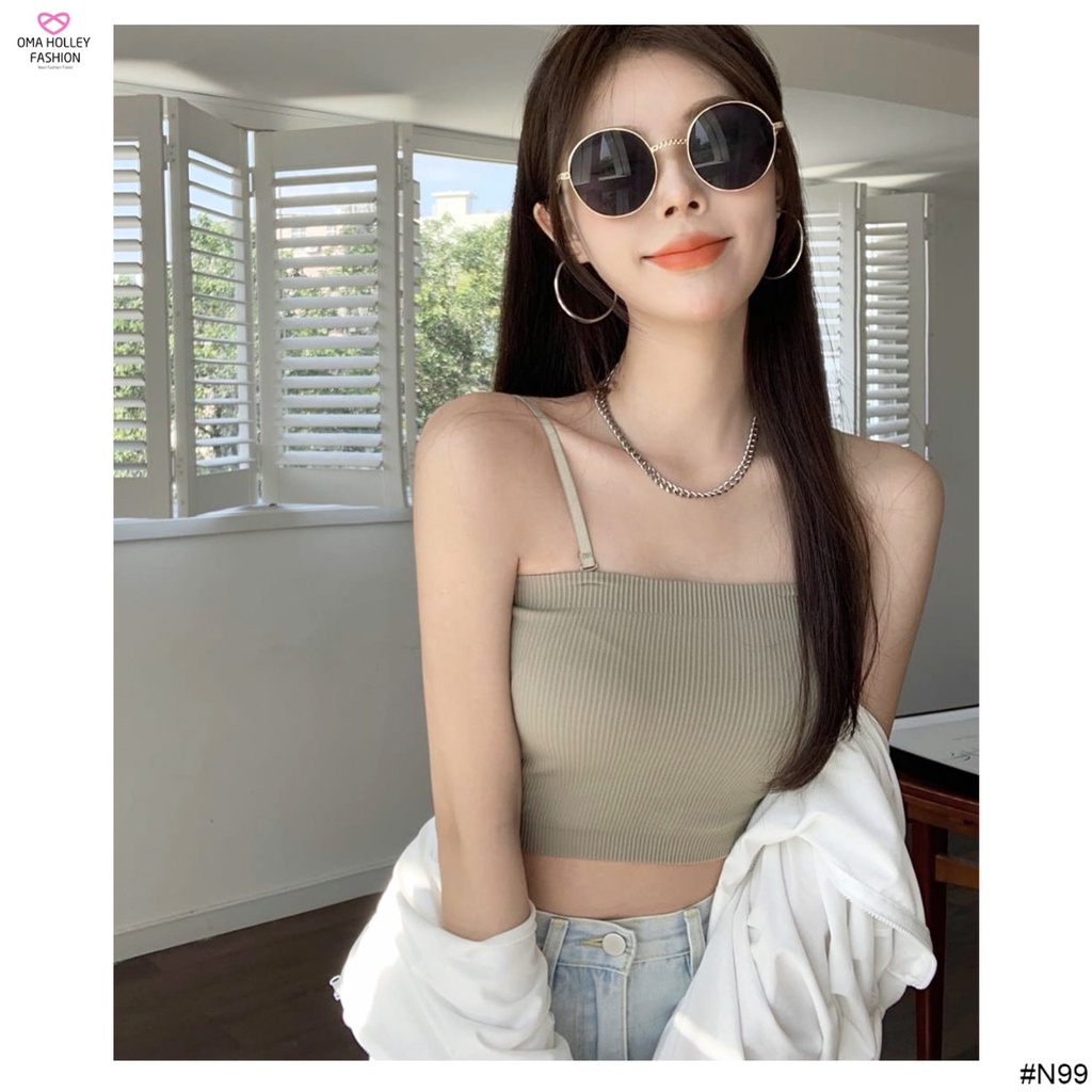 (COD) OH Fashion Jennie Tanktop Bra Kemben Korean Style #N99