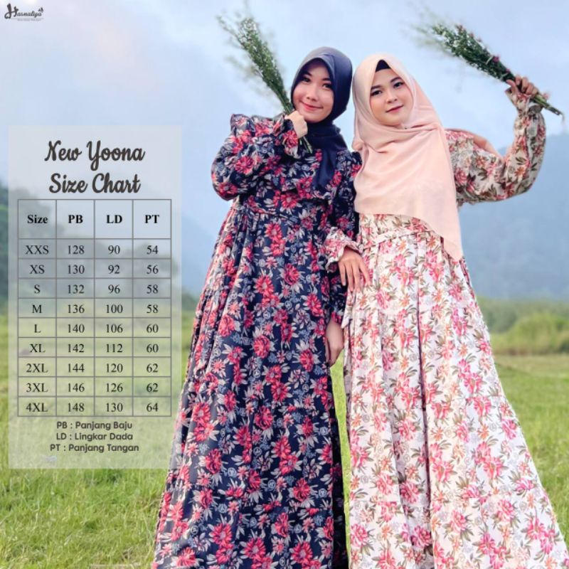 NEW YOONA DRESS BY HASNALIYA READY STOCK