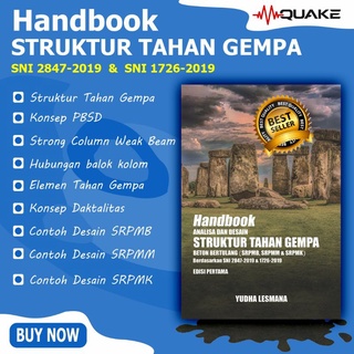 Handbook Analisa & Desain Struktur Tahan Gempa sesuai SNI 2847-2019 & SNI 1726-2019