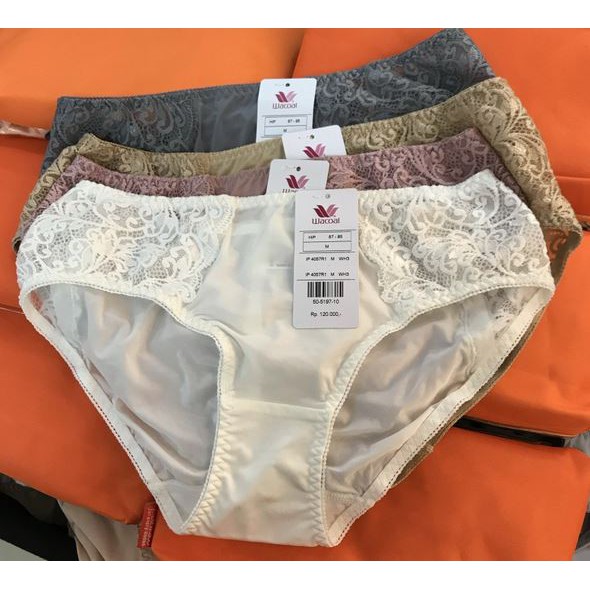 Jual Wacoal Basic Collection Midi Panty Sexy Aksen Lace Celana Dalam ...