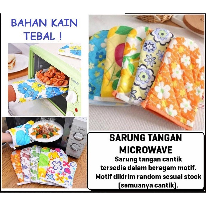 Sarung Tangan Pelindung Panas-Sarung Tangan Oven Masak