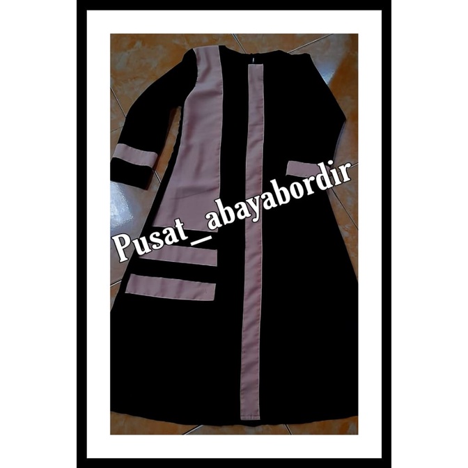 murah abaya anak abaya kombinasi coksu citra abaya terbaru (GMS80)