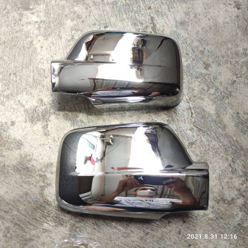 Jual Mirror Cover Chrome Model Tempel Nissan Xtrail T Cover Spion Chrome Xtrail Gen Shopee