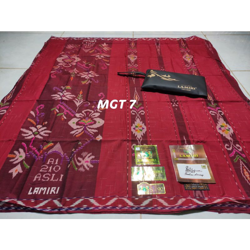 SARUNG LAMIRI MGT SUTRA MOTIF TERBARU