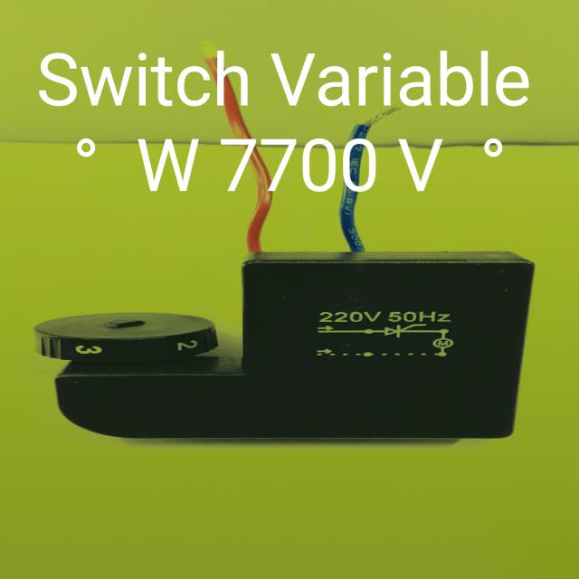 Switch Variable Polisher  Wipro ° W 7700 V °