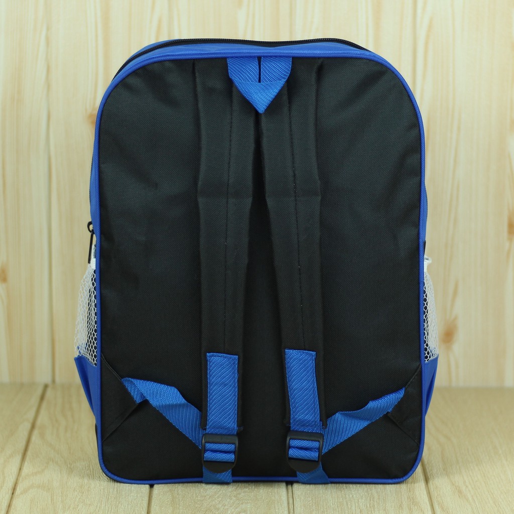 Tas Ransel Karakter Ultraman Biru Keplek Back Pack Sekolah Anak Cowok Laki Laki Fashion Kids Trendy