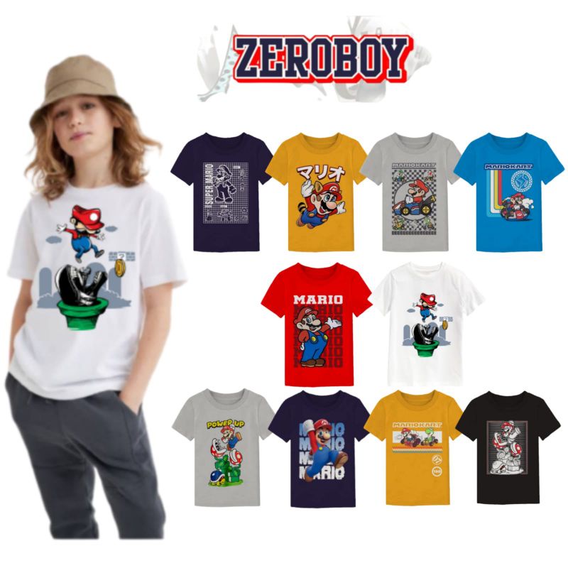 restock Zero Boys Mario Bross 8-16 th